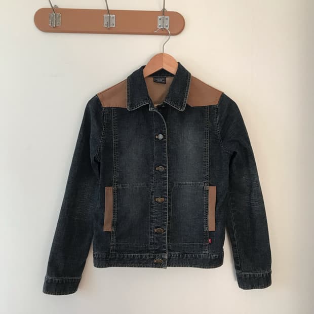웨스턴 데님 자켓
