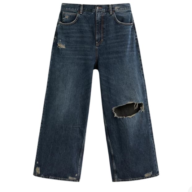 자라 x 해리 램버트 배기핏 진 