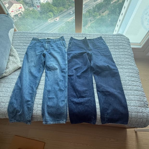 포터리 데님 3 블루 미드블루
