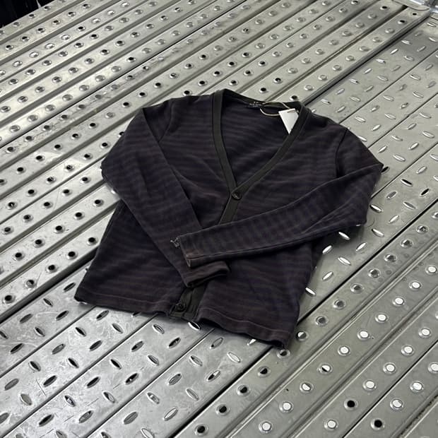 Stripe Knit Cardigan