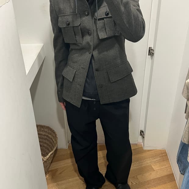 에드워드 커밍 버튼 코튼 트라우저 3