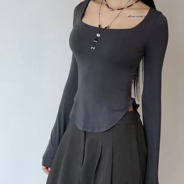 스퀘어 글로이 티셔츠