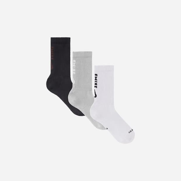 Nike X Skims Dri-FIT Crew Socks (3 Pairs