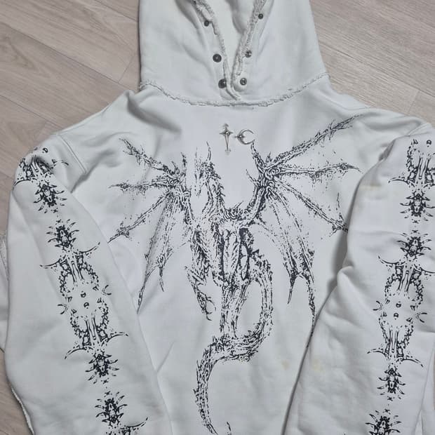 떠그클럽 드래곤 후드 2사이즈