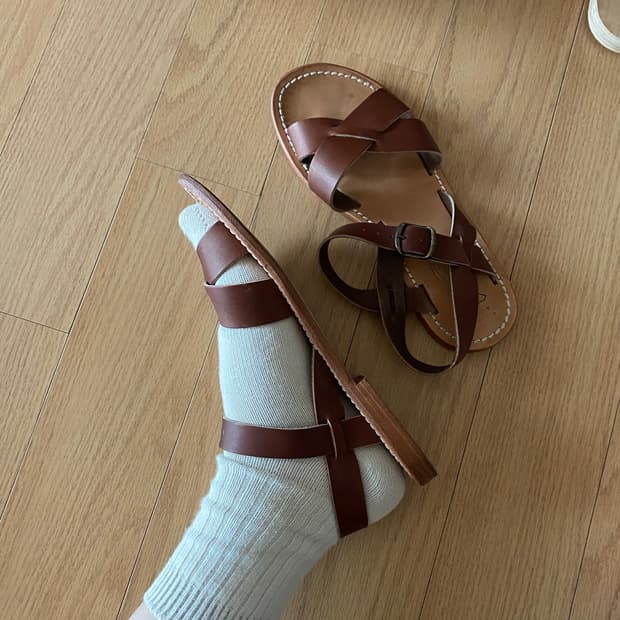 라보트가르디안 브라운 샌들37사이즈 정품