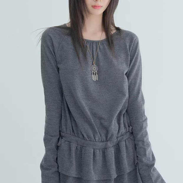 틸데서울 베니 프릴 레이어드 티셔츠