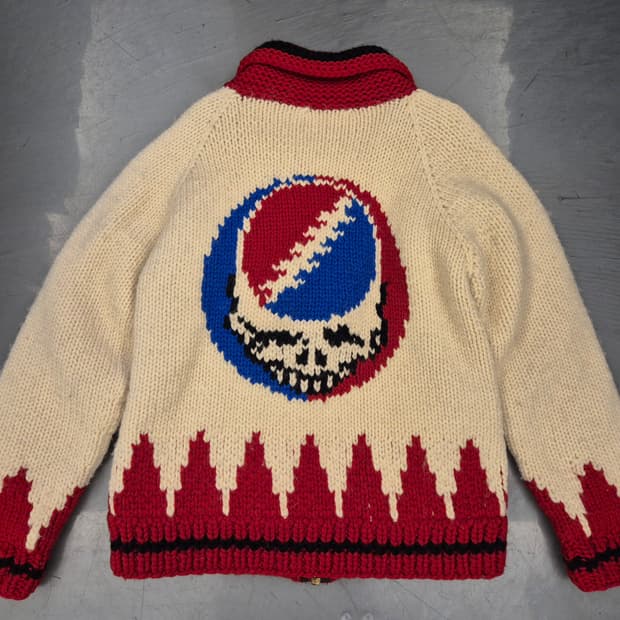 90s 그레이트풀데드 코위찬 짚업