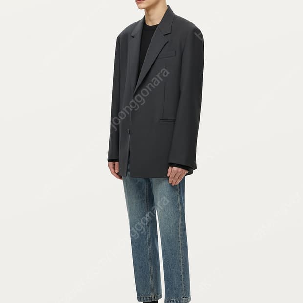 시스템 옴므 슬림핏 크롭진 