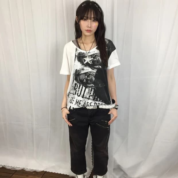 GAUDI Koala Graphic Tee White