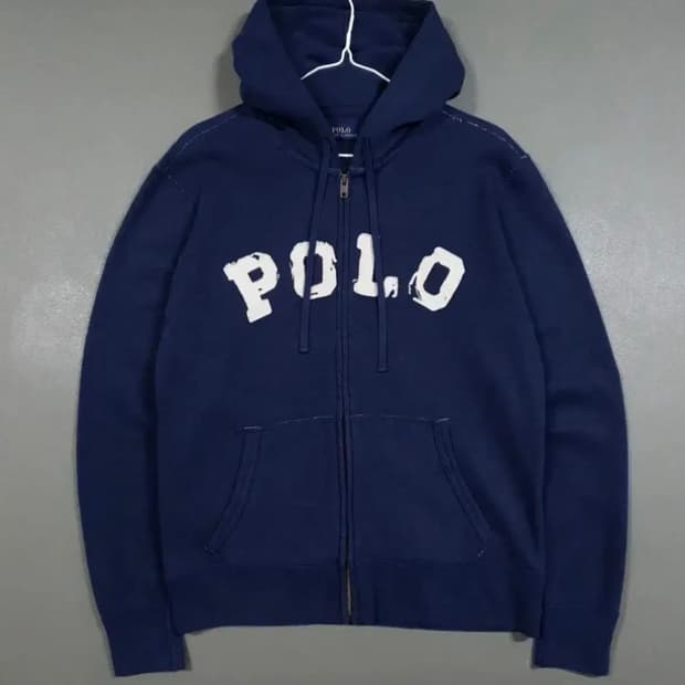 폴로 후드집업