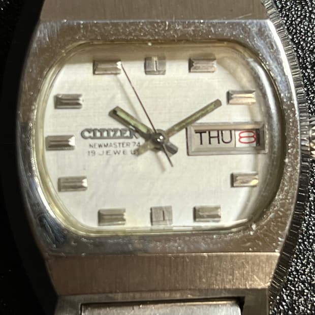 빈티지 시티즌 뉴마스터74 citizen newmaster74