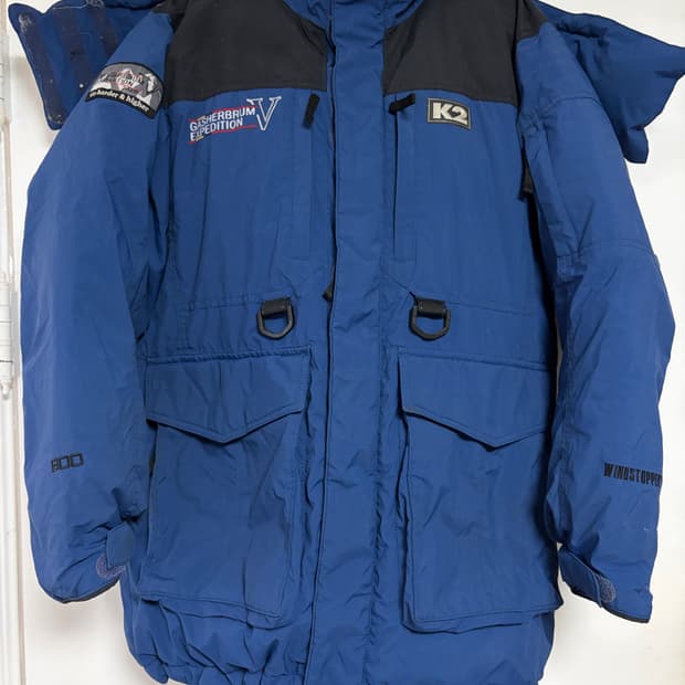 K2윈드스토퍼 800구스다운 패딩