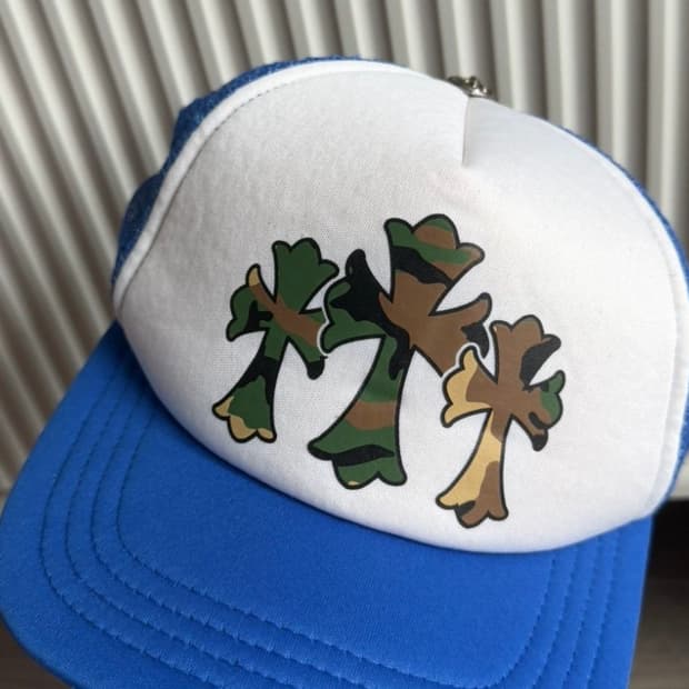 Chrome Hearts Camo Triple cross Trucker