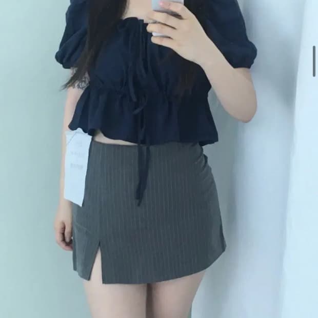 아워캐비넷 돌세리넨 블라우스