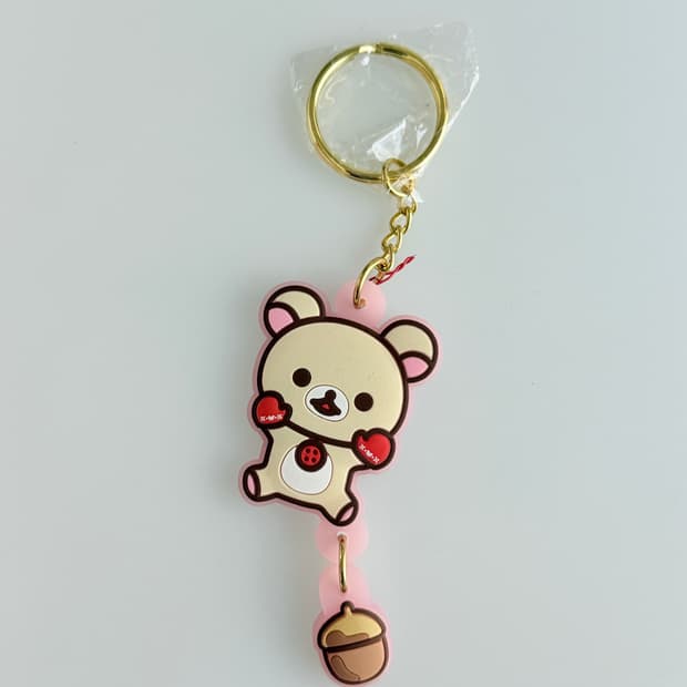 코리락쿠마 고전 겨울 키링