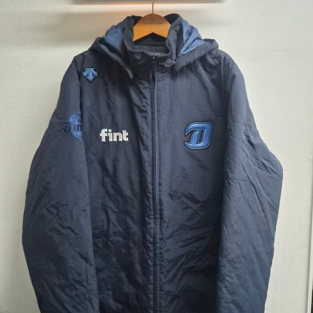 4XL/120) 데상트 NC 다이노스 22시즌 동계 누빔 점퍼 팝니다