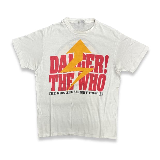 1989' The Who 투어 티셔츠 L