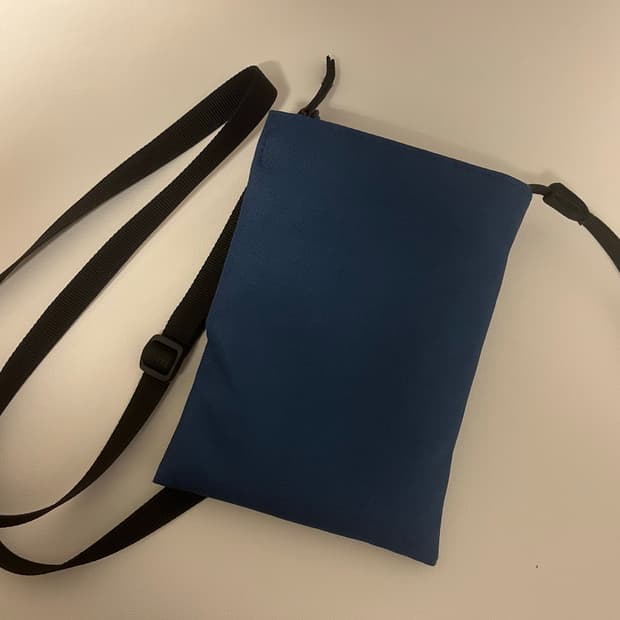 무인양품 2WAY 발수 미니 사코슈백 네이비