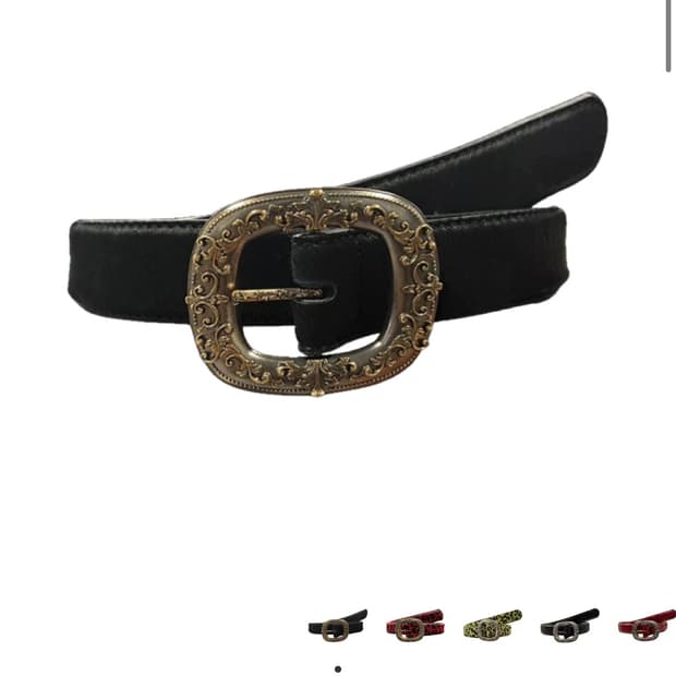 언더마이카 송치 버클 벨트 