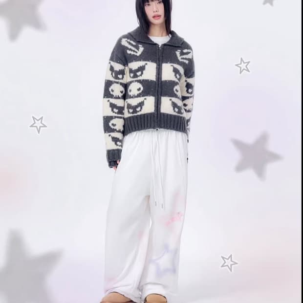 스키즘 인듀싱 쿠로미 가디건