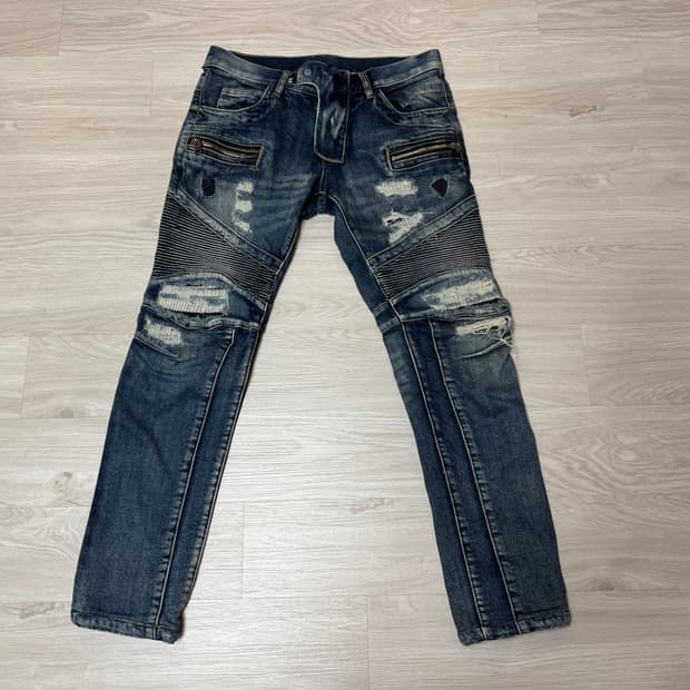 [31인치] 발망 스타일 남성 라이더 팬츠