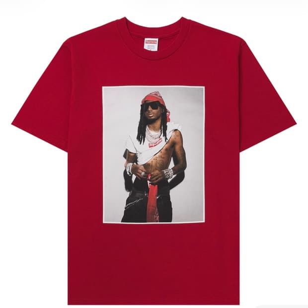 Supreme Playboi Carti T-Shirt Red - 25FW
