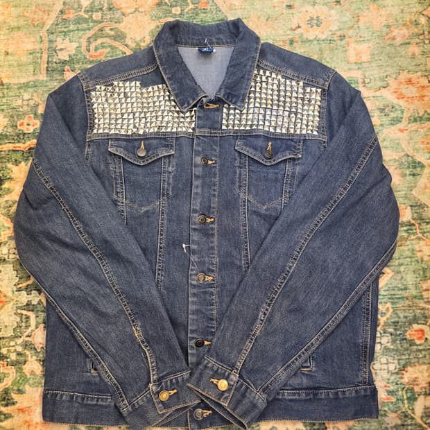 George(조지)캐나다 스터드 데님자켓