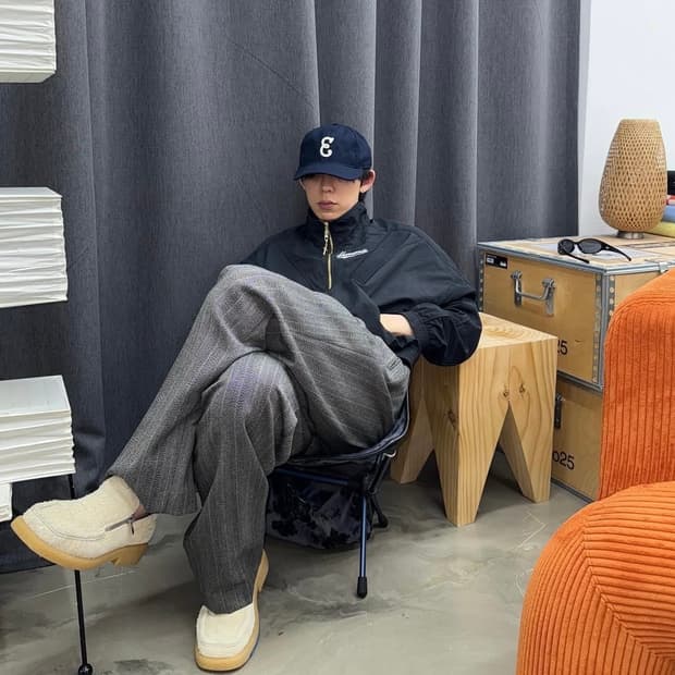 버버리 챈스 스웨이드 로퍼