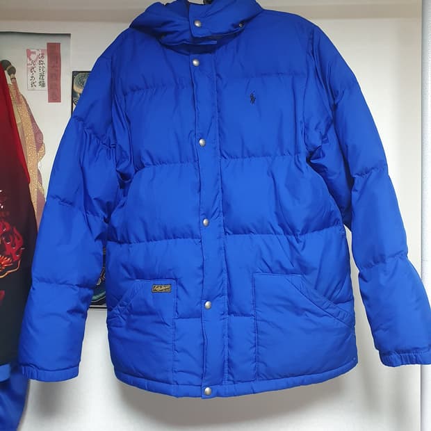 폴로 다운 푸퍼 패딩