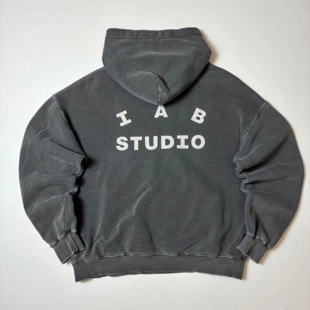 아이앱스튜디오 피그먼트 다잉 후드 티셔츠 PN9006