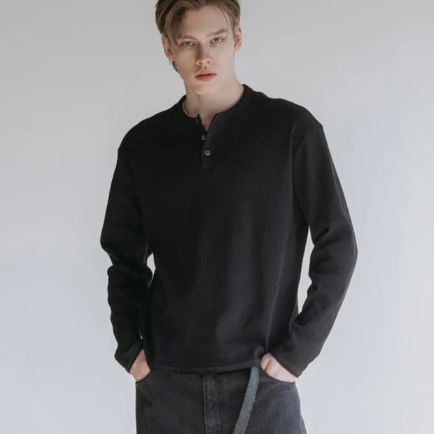 데꼬르소 헨리넥 블랙 2사이즈