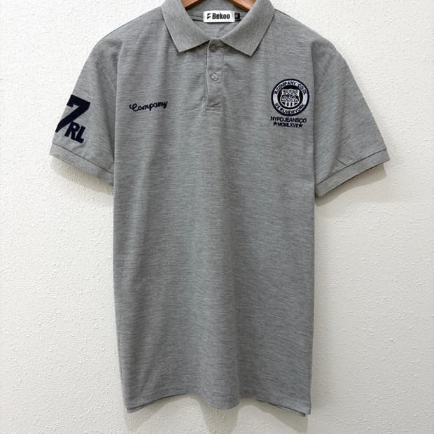 Bekoo NYPD 와펜 카라 티셔츠