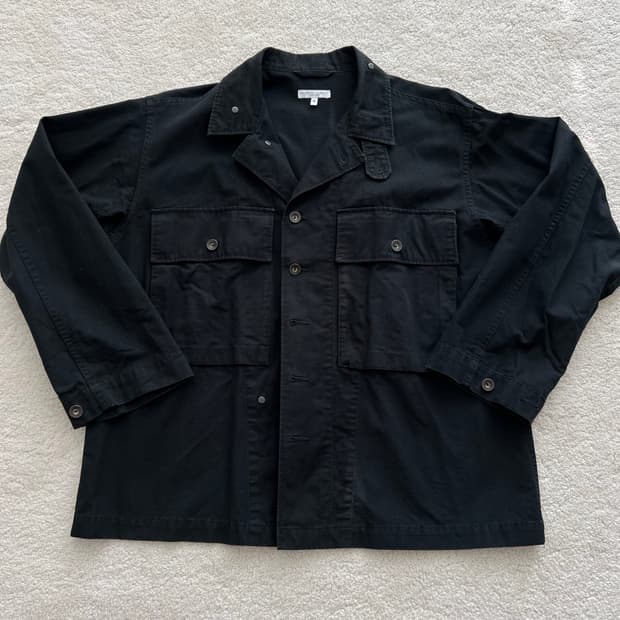엔지니어드 가먼츠 립스탑 블랙 m43 셔츠 자켓