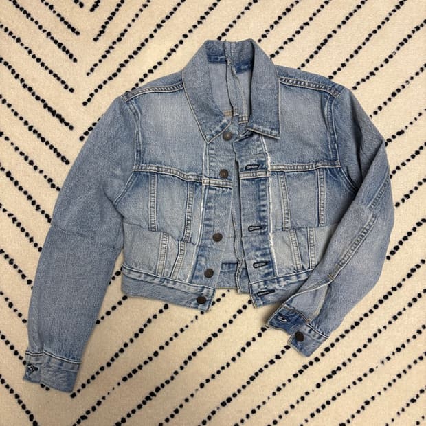 리바이스 데님자켓 커스텀 제품 