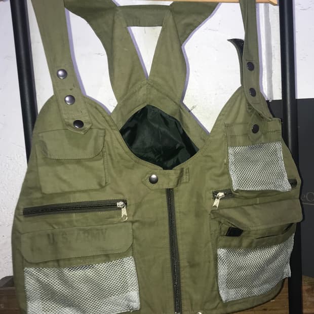 U.S ARMY vintage pocket vest