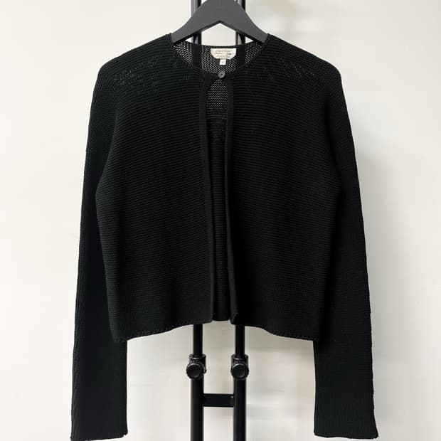 막스마라 코튼 네트 가디건