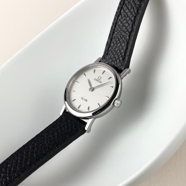 OMEGA DeVille round watch