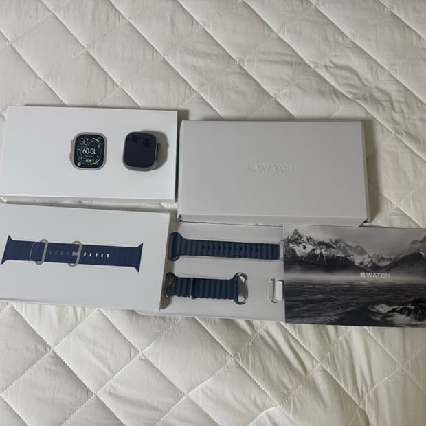 애플워치 울트라 3 네추럴 티타늄 49mm
