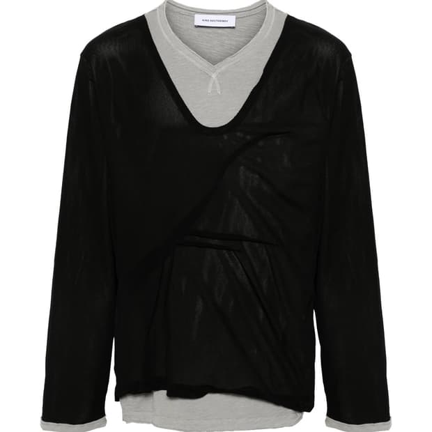 키코 코스타디노브 녹스 메쉬 롱 슬리브