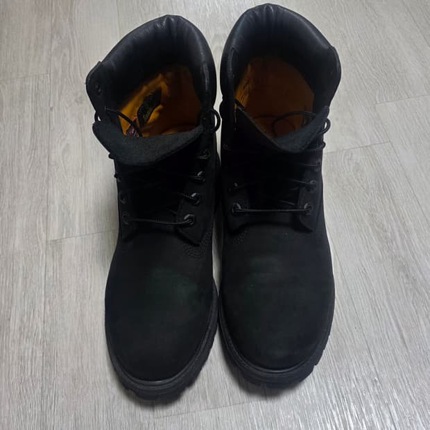 [8W 260]팀버랜드 6인치 블랙 워커 프리미엄 워터프루프