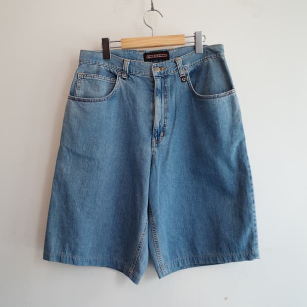 AMERICANINO 데님 버뮤다 팬츠 (32인치) 