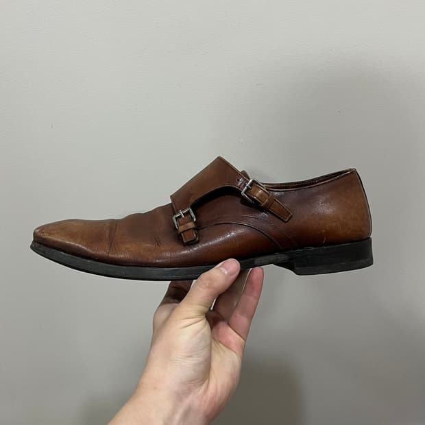 Prada Monk Strap Derby Shoes