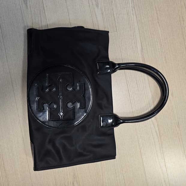 토리버치 엘라 블랙 토트백