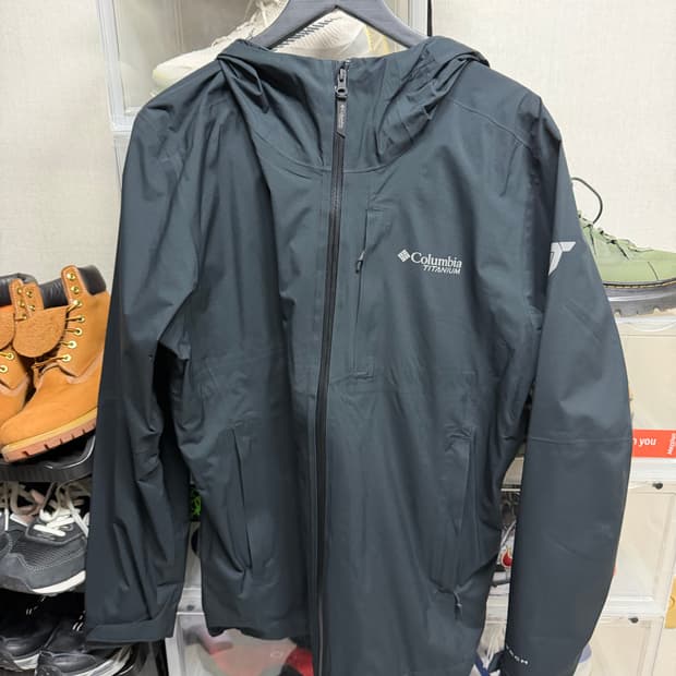 [XL] 컬럼비아 앰플리 바람막이 자켓 블랙