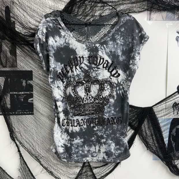 Grunge punk mood halfsleeve 