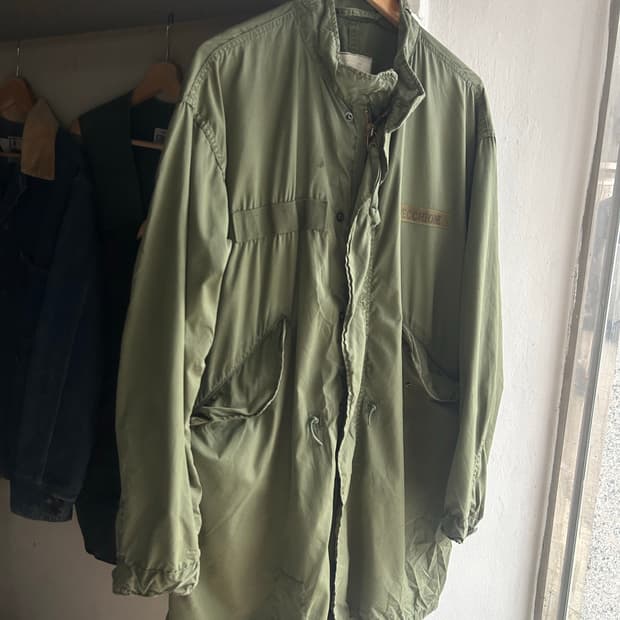 70‘s M65피쉬테일파카 스몰/레귤러