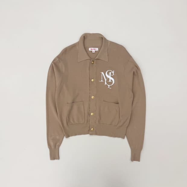 마수 Crest 가디건 자켓
