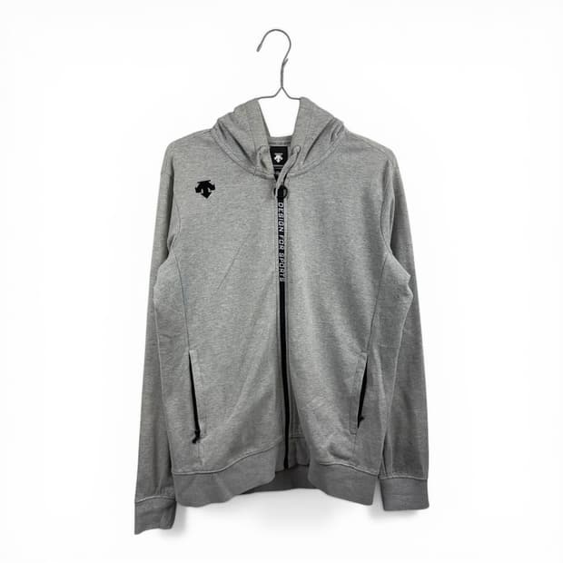 (95) 데상트 후드집업 그레이