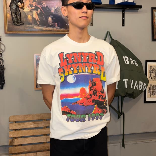 90‘s Lynyrd Skynyrd 1997 twenty tour T-s