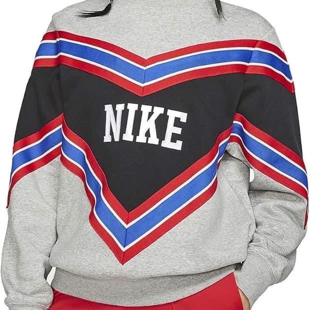 나이키 여성 NSW 크루 플리스 롱슬리브 탑 M